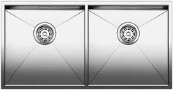Фото товара: Blanco Zerox 400/400-U, мойка, нержавеющая сталь с зеркальной полировкой