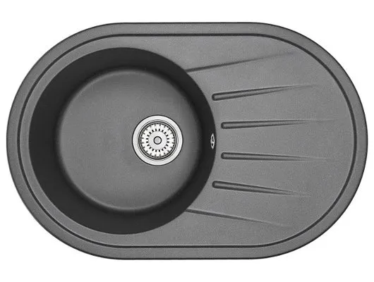 Фото товара: GRANULA 7601 мойка, гранит, черный