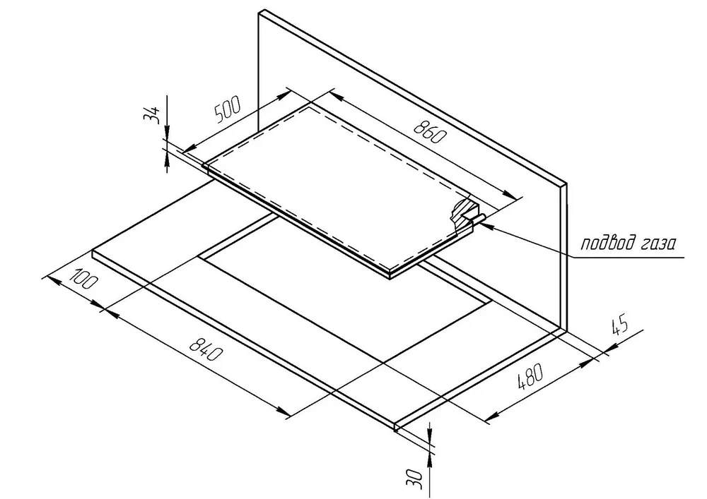 Схема встраивания