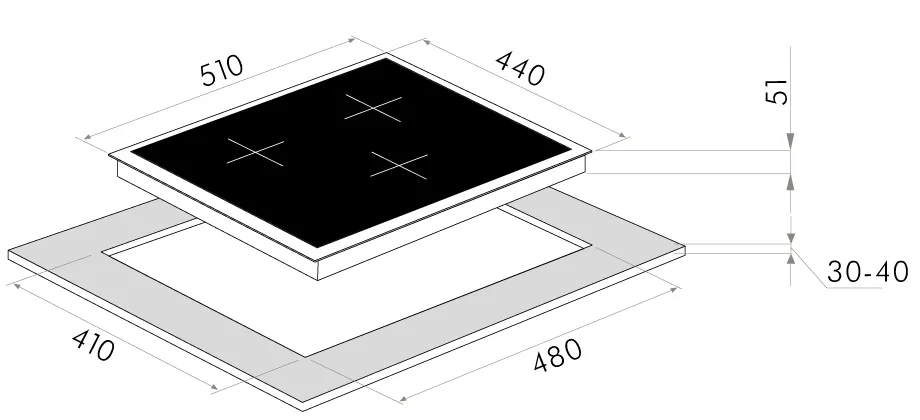 Схема встраивания