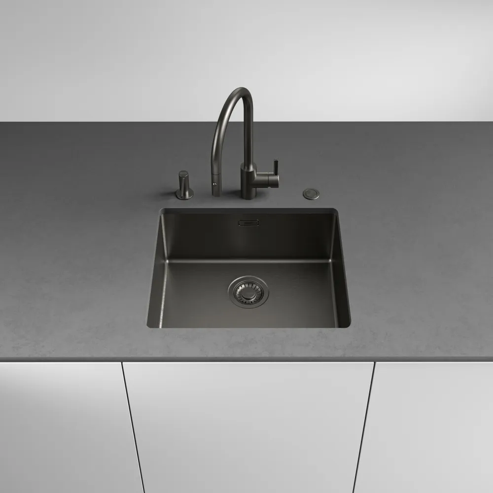 Детальное фото товара: Franke BXM 210/110-50 F-INOX, мойка, нержавеющая сталь, антрацит