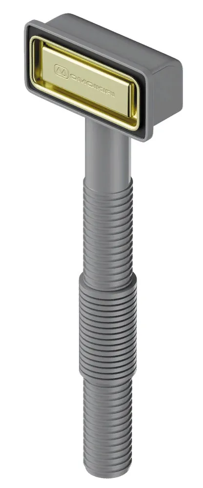 Фото товара: Omoikiri OV-1-S LG Сменный прямоугольный перелив для арматуры серии WK-LG, светлое золото