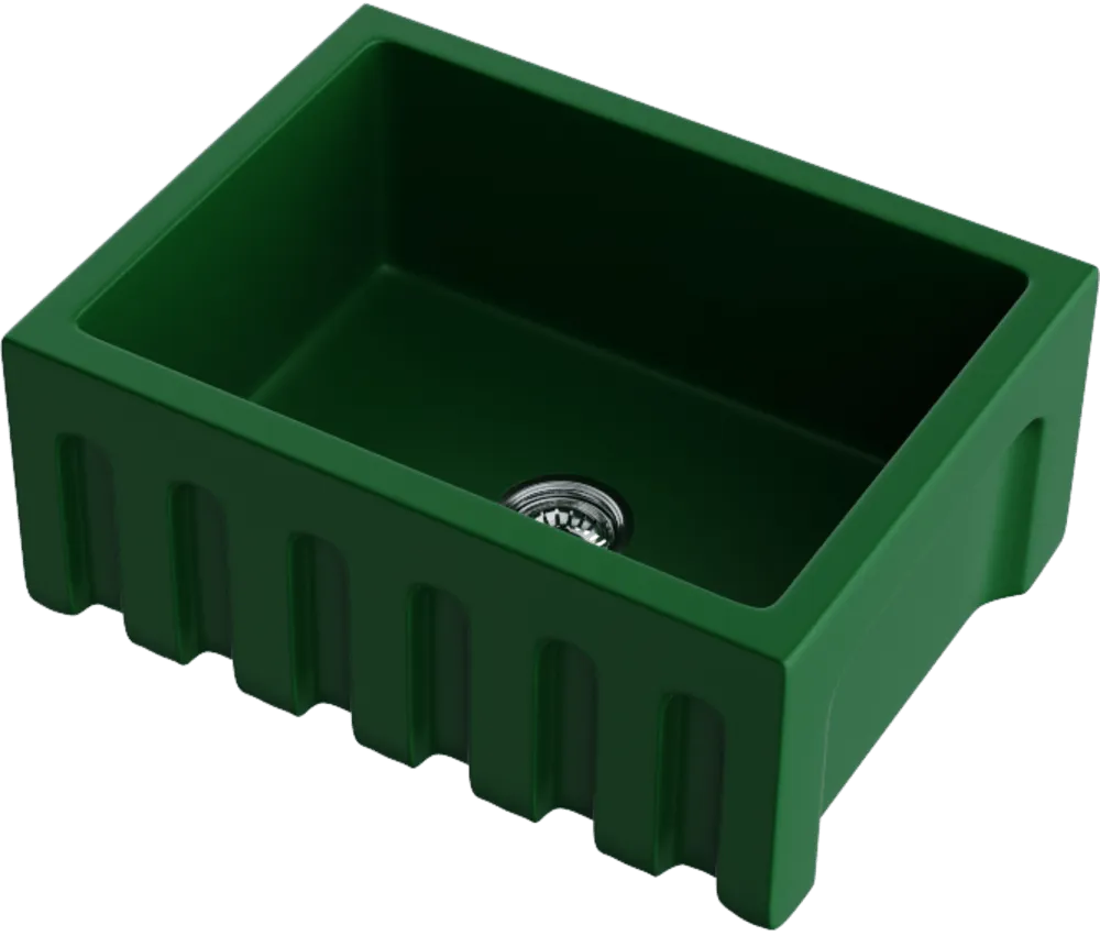 Детальное фото товара: Omoikiri Mikura 61-RG Matt, мойка, керамика, royal green