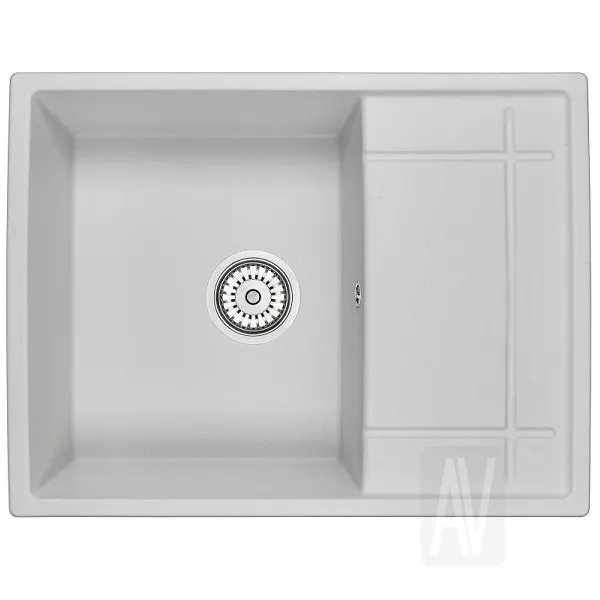 Фото товара: GRANULA 6501 мойка, гранит, арктик (белый)