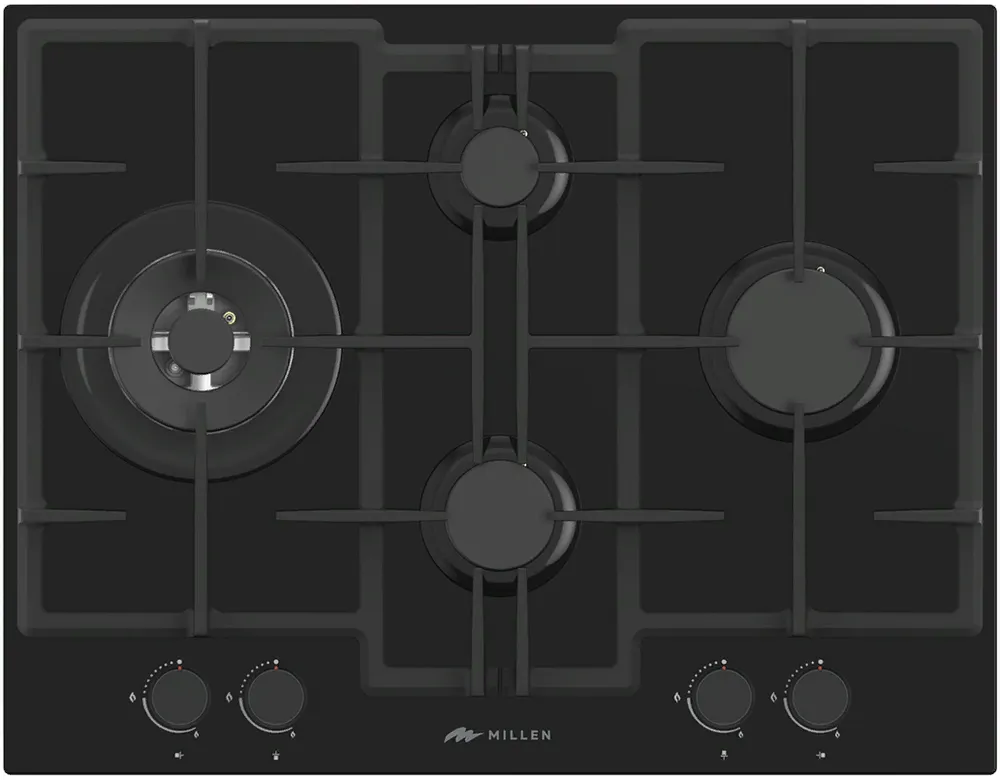 Фото товара: MILLEN MGHGD 6501 BB газовая поверхность