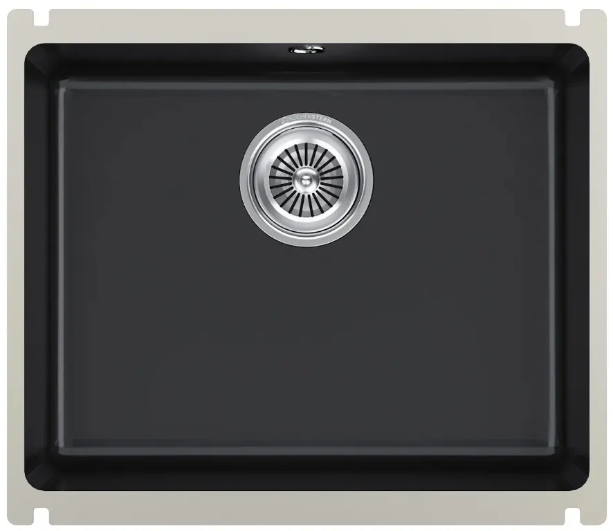 Фото товара: KUCHENSTERN SUBKERAM 60, мойка, керамика, керамический черный