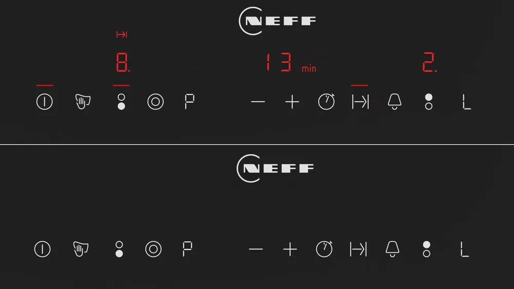 Детальное фото товара: NEFF T13TDF9L8 стеклокерамическая поверхность