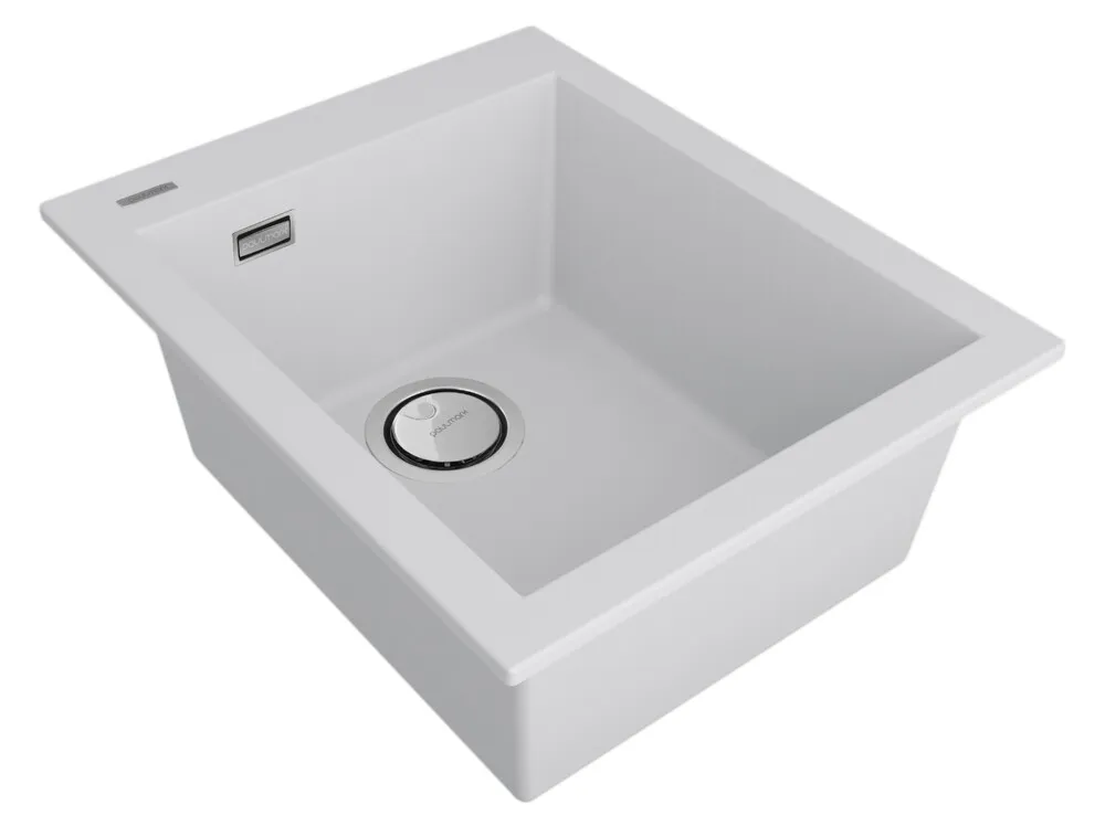 Детальное фото товара: Paulmark DECORATION 41, мойка, гранит, белый