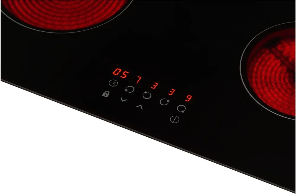 Детальное фото товара: Evelux HEV 640 B стеклокерамическая поверхность