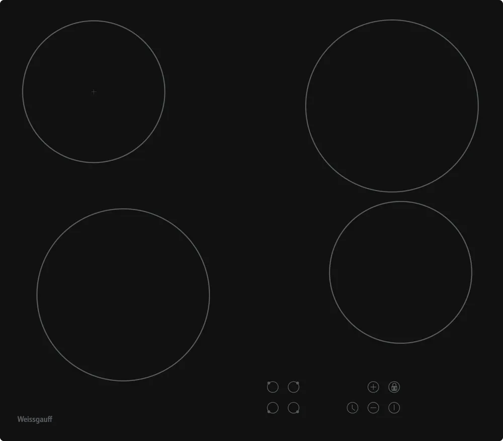 Фото товара: Weissgauff HV 640 BA стеклокерамическая поверхность