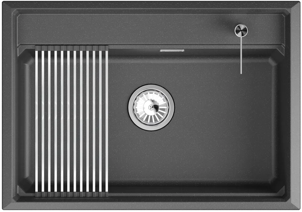 Фото товара: GRANULA 7301i мойка, гранит, черный