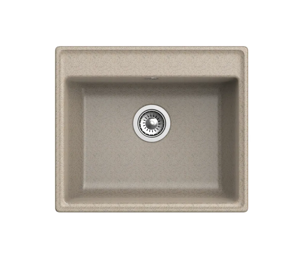 Детальное фото товара: GranFest VERTEX GF-V-580, мойка, мрамор песочный