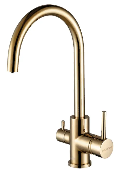 Фото товара: Paulmark ESSEN, смеситель, золото