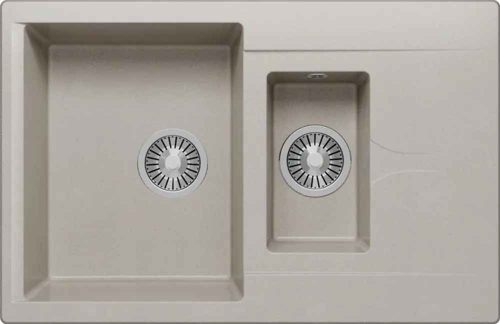 Фото товара: Polygran BRIG-770, мойка, мрамор, серый 14