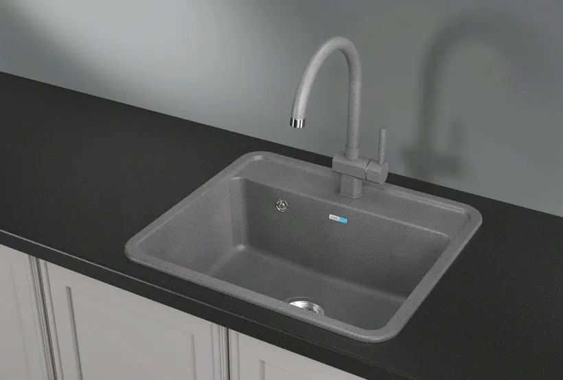 Детальное фото товара: GRANULA 5601 мойка, гранит, графит