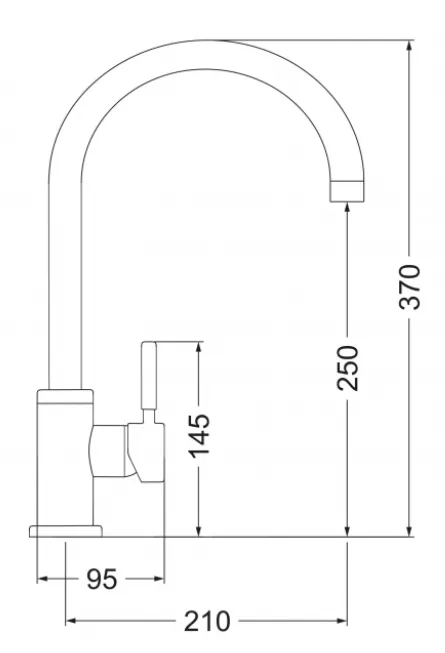 Детальное фото товара: Emar ECB-3004 PVD Golden, смеситель, золото