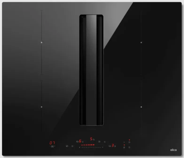 Фото товара: ELICA NIKOLATESLA ALPHA B BL/A/60 индукционная поверхность