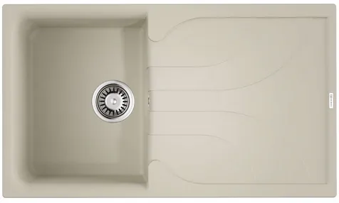 Фото товара: Omoikiri Yasugata 86-WH, мойка, гранит, белый