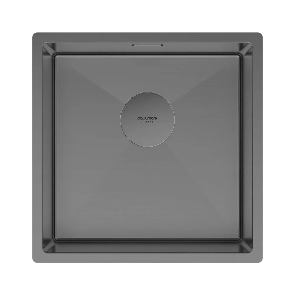 Детальное фото товара: Paulmark NEXT 44 UNI, мойка, нержавеющая сталь, вороненая сталь