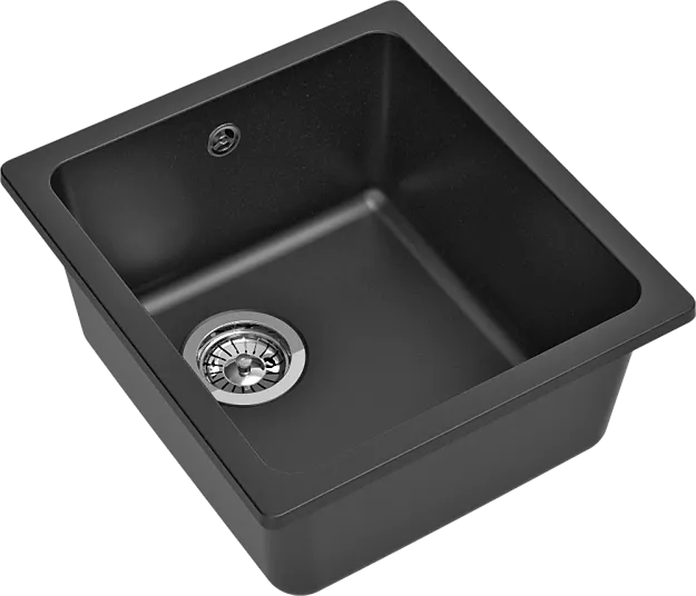 Детальное фото товара: Rivelato BERKANA BK-35 antracite, мойка, гранит, антрацит