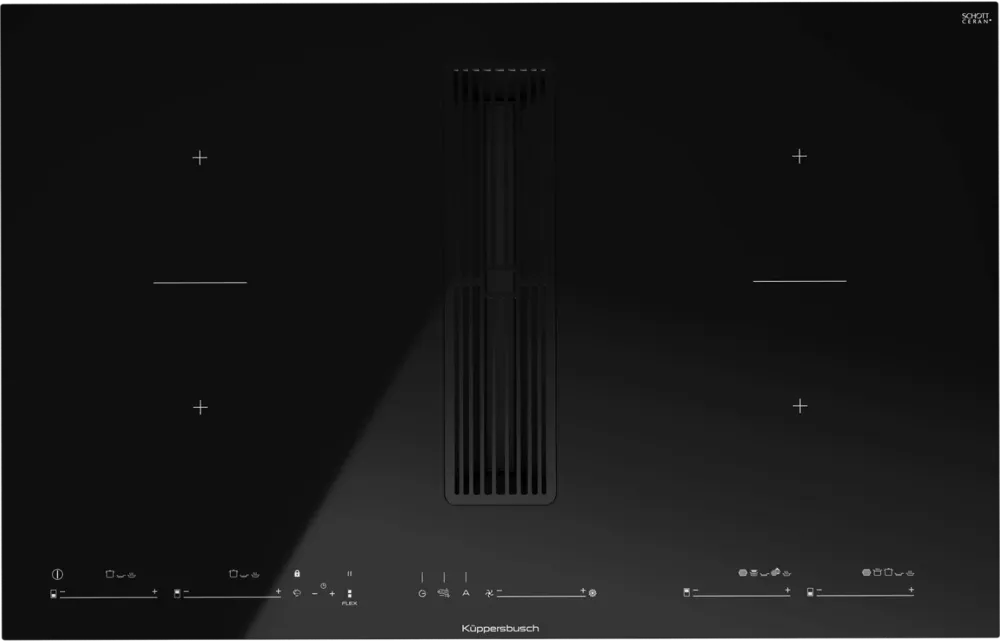 Детальное фото товара: Kuppersbusch KMI 8590.0 SR Black Chrome индукционная поверхность