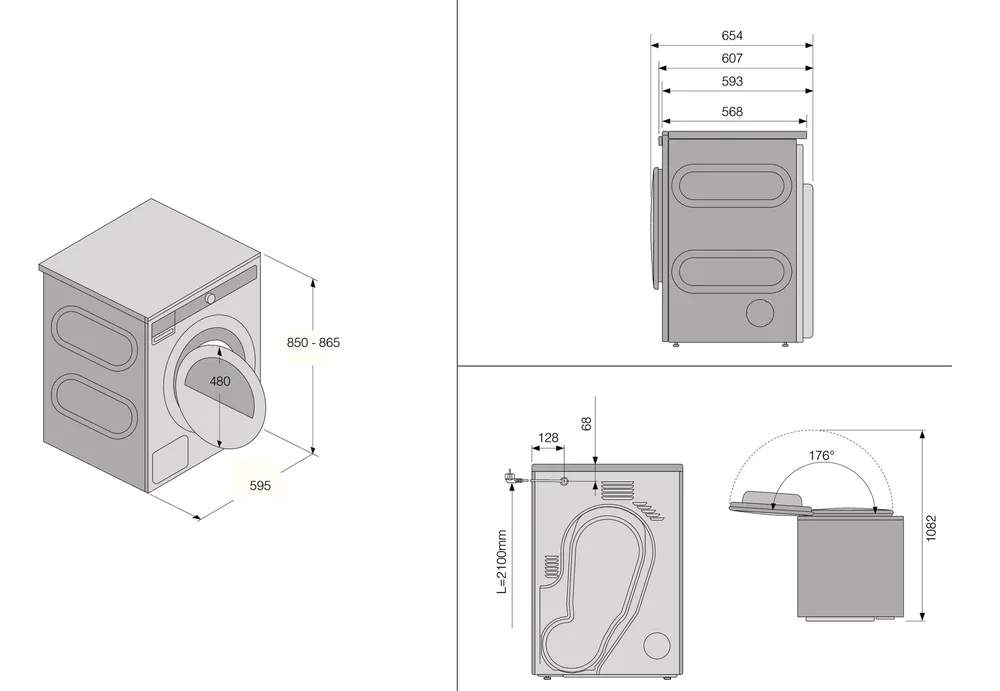 Детальное фото товара: ASKO T408HD.W