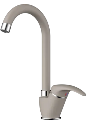 Фото товара: Omoikiri Umi-SA, смеситель, гранит, бежевый