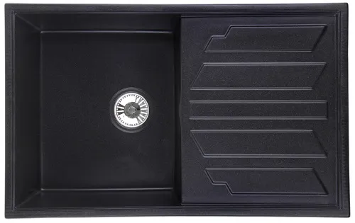 Фото товара: GRANULA 8002 мойка, гранит, черный