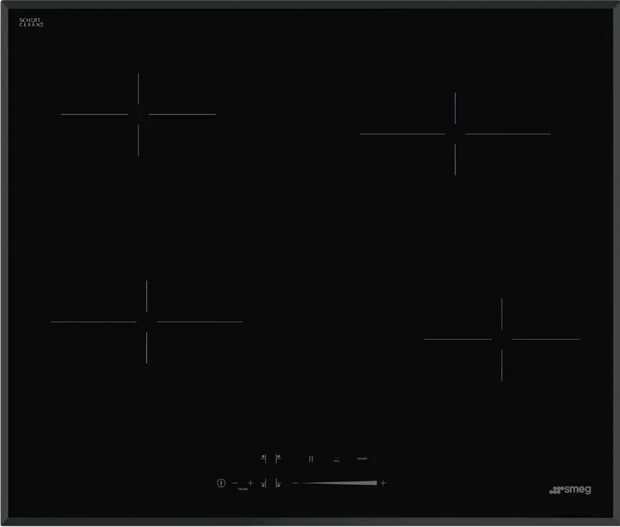 Фото товара: Smeg SE464TB стеклокерамическая поверхность