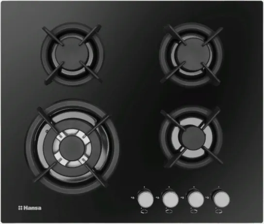 Фото товара: Hansa BHGI63112035 газовая поверхность