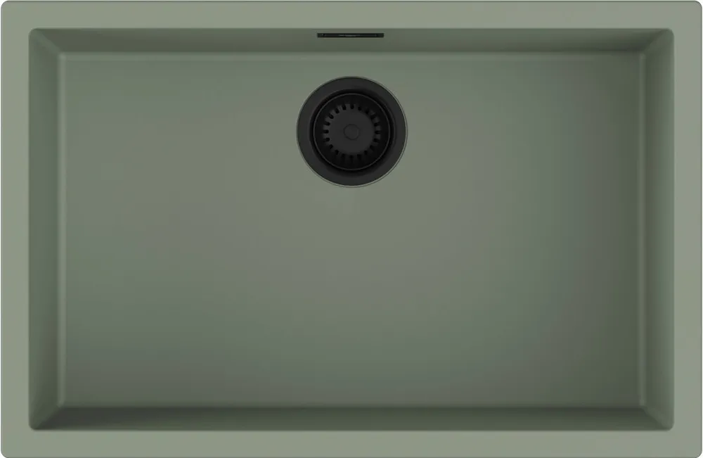 Фото товара: Omoikiri Yamakawa 75-U/I-WG, мойка, керамика, ветреный зеленый