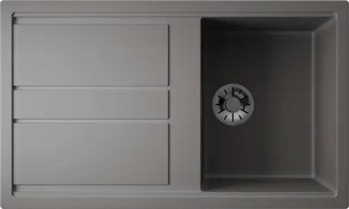 Фото товара: Omoikiri Kitagawa 86-GR, мойка, керамика, leningrad grey