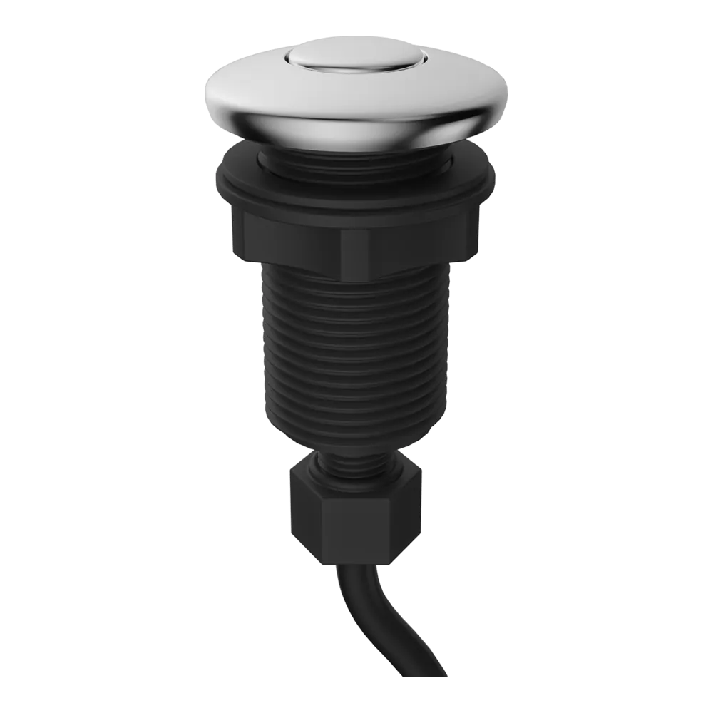 Фото товара: Omoikiri SW-01-BN Пневматическая кнопка для измельчителя, нержавеющая сталь