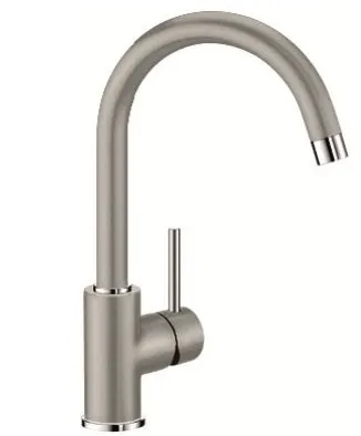 Фото товара: Blanco Mida, смеситель, гранит, жемчужный