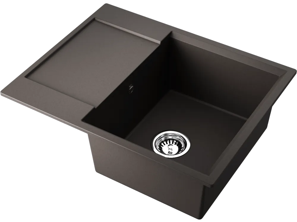 Детальное фото товара: Omoikiri Daisen 65T-ES, мойка, гранит, эспрессо