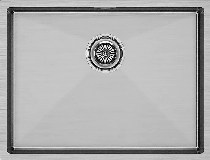 Фото товара: Paulmark NEXT UNI 58, мойка, нержавеющая сталь брашированная