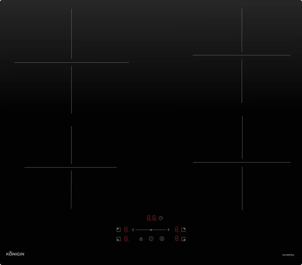 Фото товара: Konigin Barbet I604 SBK индукционная поверхность