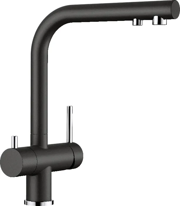 Фото товара: Blanco Fontas II, смеситель, гранит, черный