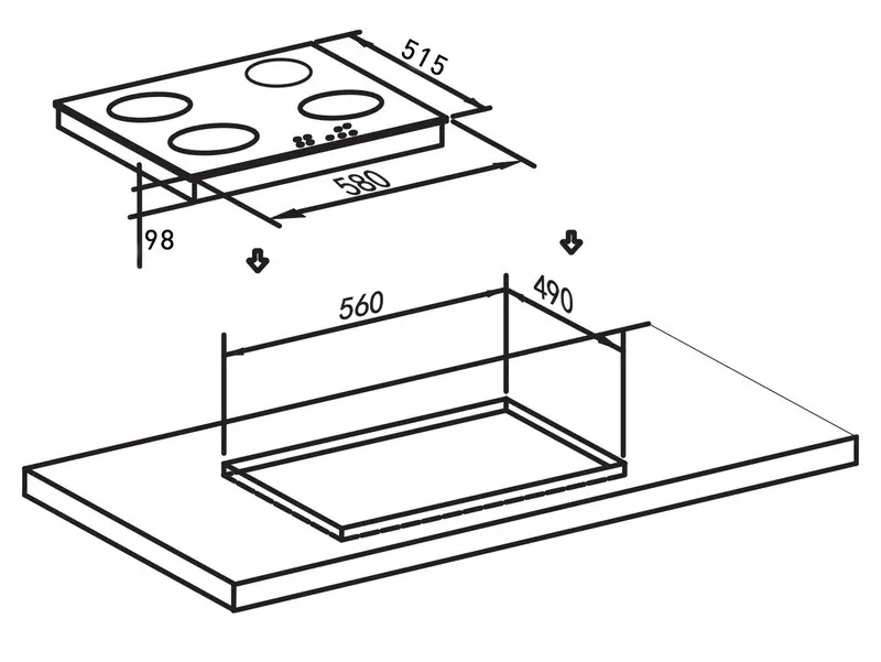 Детальное фото товара: making Oasis everywhere P-BST газовая поверхность