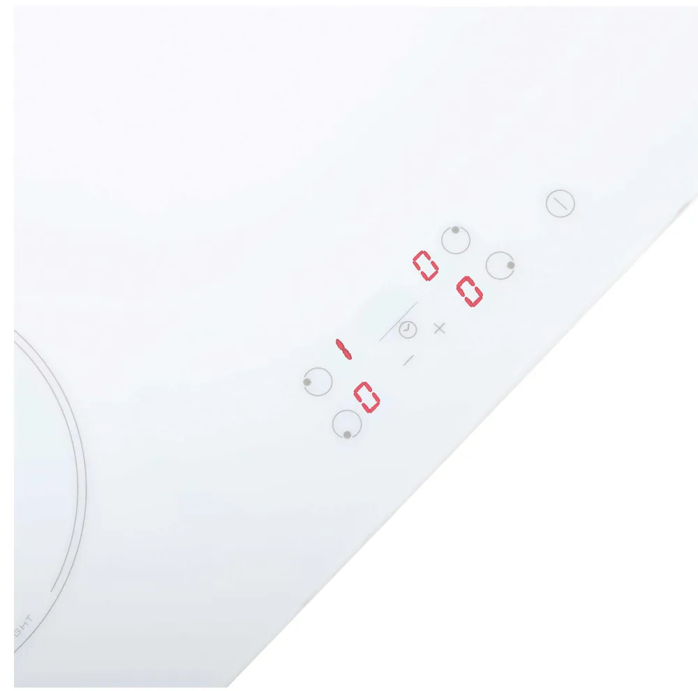 Детальное фото товара: Korting HK 60001 BW стеклокерамическая поверхность