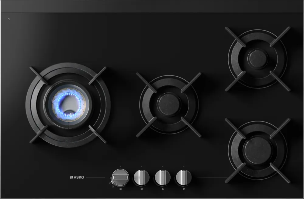 Детальное фото товара: ASKO HG8843BGB1 газовая поверхность