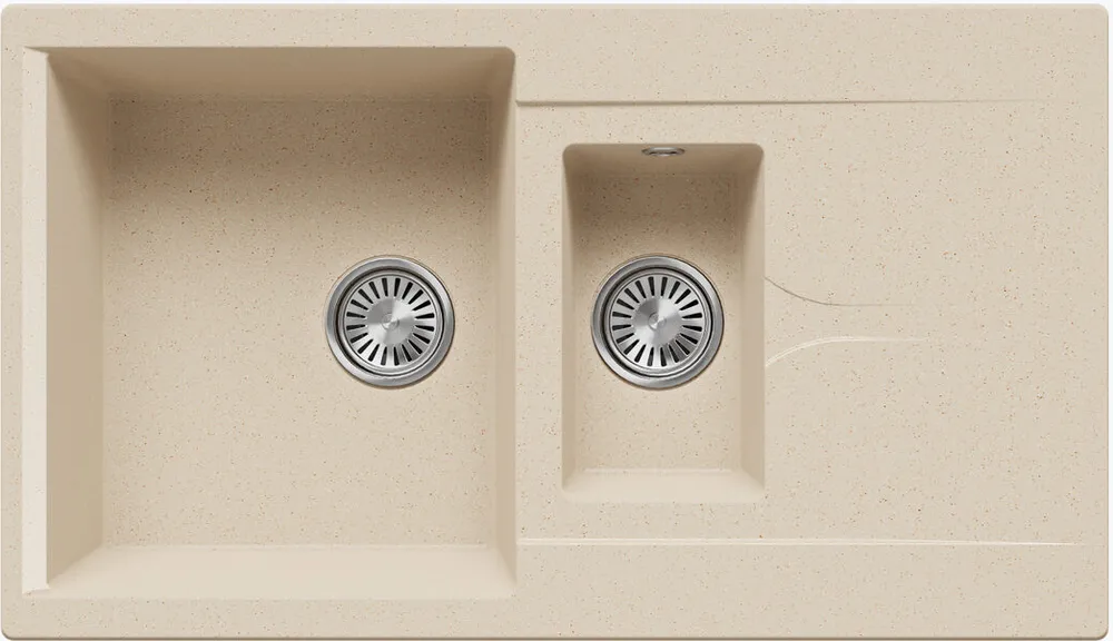 Фото товара: Polygran BRIG-870, мойка, мрамор, опал 328