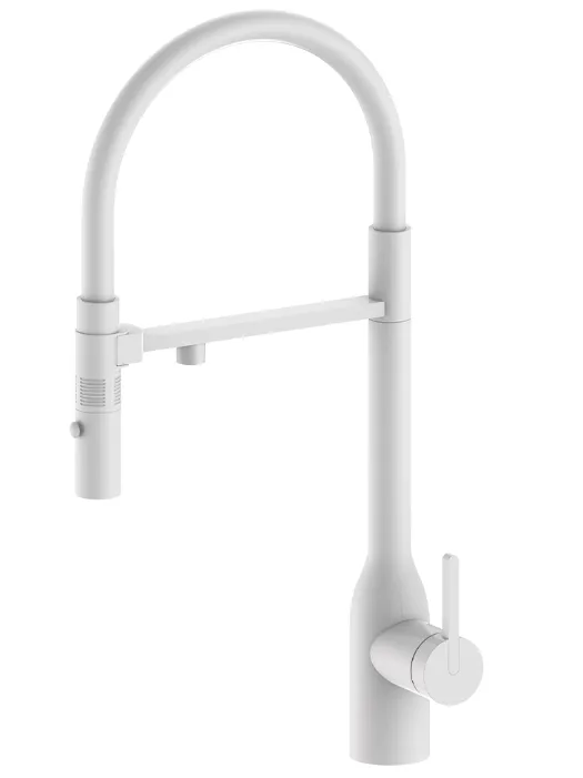 Фото товара: Paulmark Magneto One, смеситель, белый