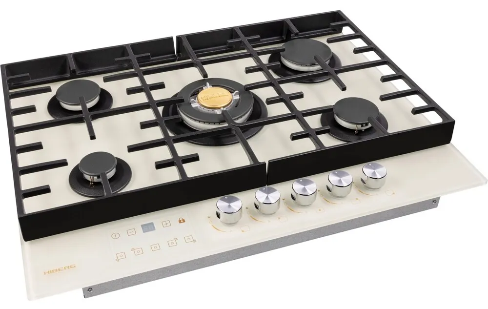 Детальное фото товара: HIBERG VM 7255 Y газовая поверхность