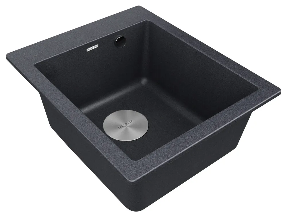 Детальное фото товара: Paulmark KANTE 40, мойка, гранит, графит