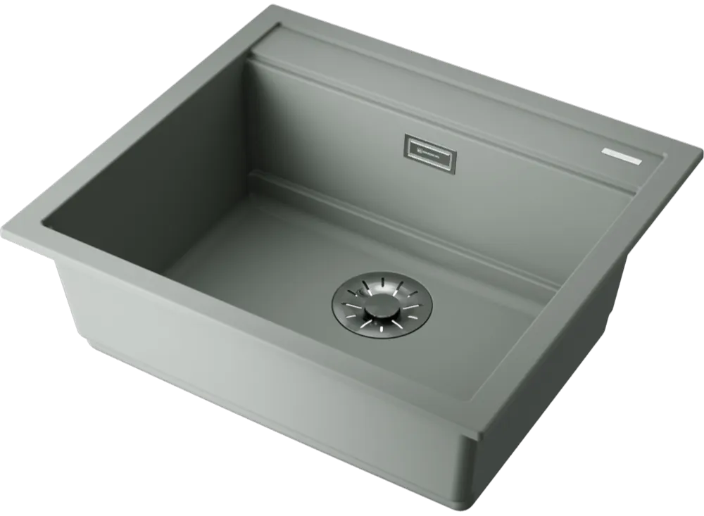 Детальное фото товара: Omoikiri Kitagawa 57-WG, мойка, керамика, wind green