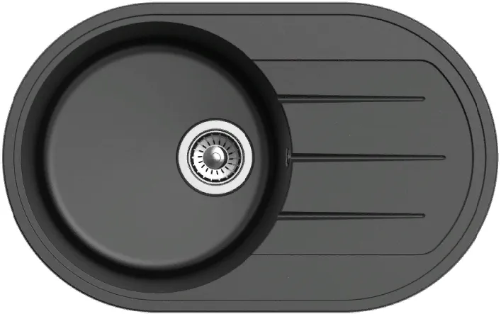 Фото товара: Ewigstein Elegant E- R50F, мойка, гранит черный