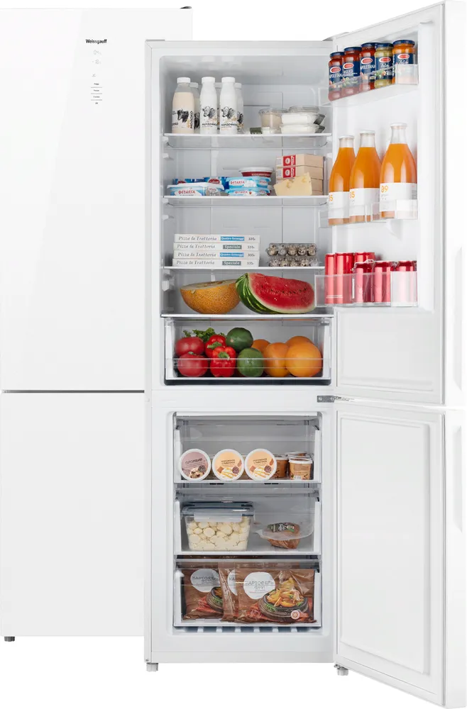 Фото товара: Weissgauff WRK 1850 D Full NoFrost White Glass