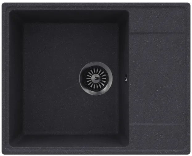 Детальное фото товара: Maunfeld Lacrima 605 MFQS-605DGR, мойка, гранит, темно-серый