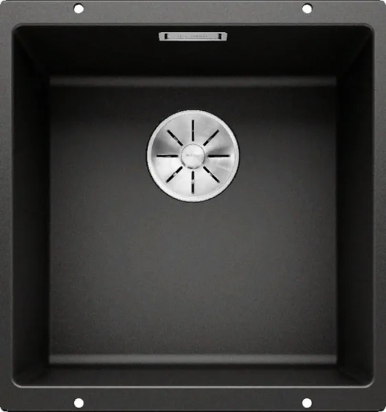 Фото товара: Blanco Subline 400-U, мойка, гранит, черный